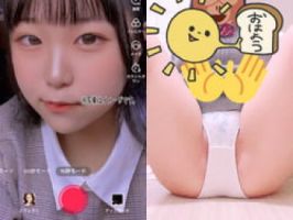 １８歳現役JKが顔出しでM字開脚むちむちおま●こ丸出し自撮り